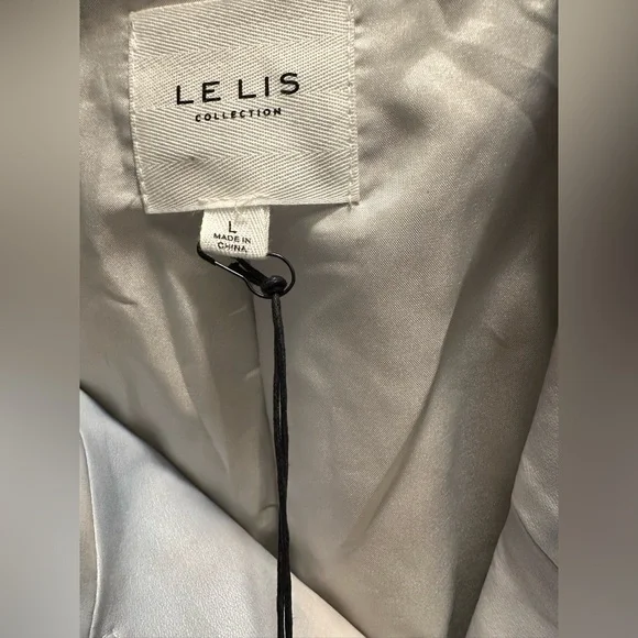 Le Lis Size L Moto Jacket NWT - Picture 4 of 8